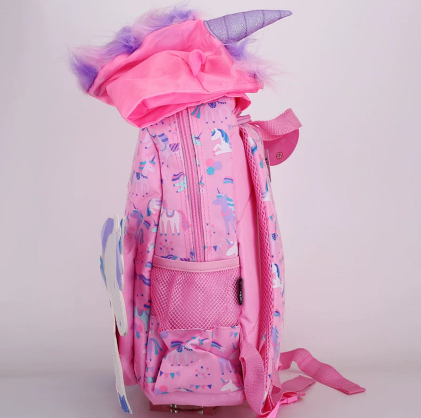 Smiggle Backpack Unicorn | Hoodie | (KG1-KG3) | 38cm
