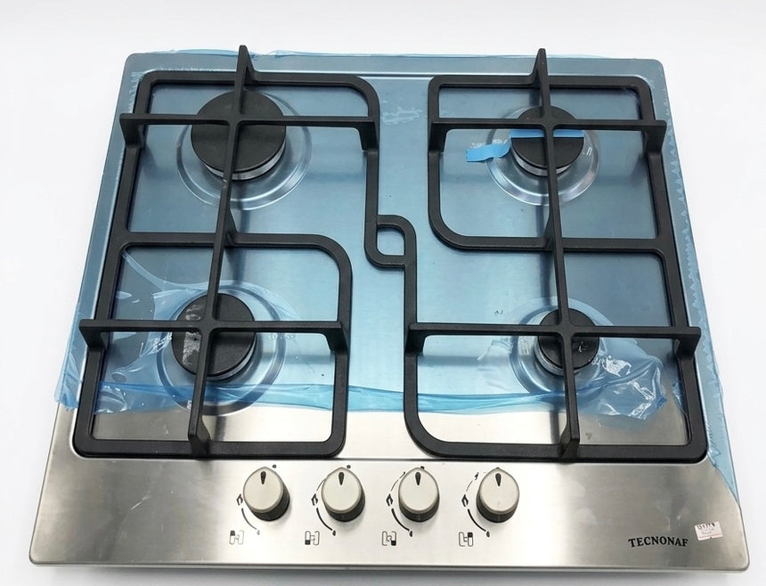TechnoNAF Encastre – 4-Burner Gas Cooktop 60cm