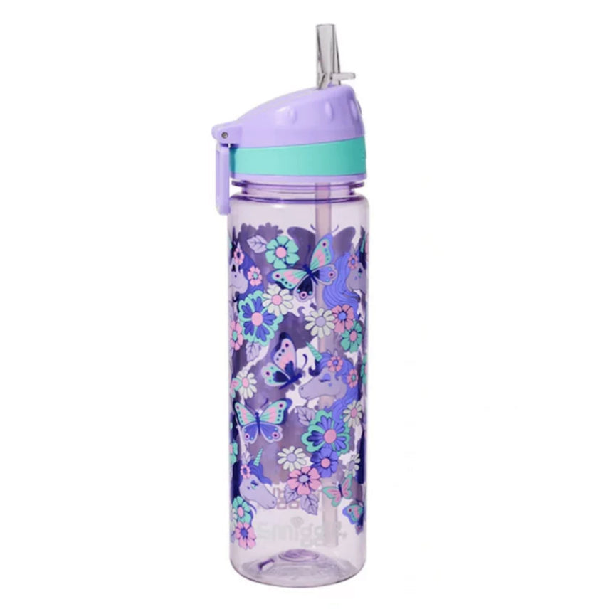 Smiggle Water Bottle - Purple Unicorn | 650ml