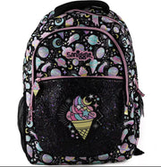 Smiggle Backpack Black Icecream | (G1-G3) | 42cm