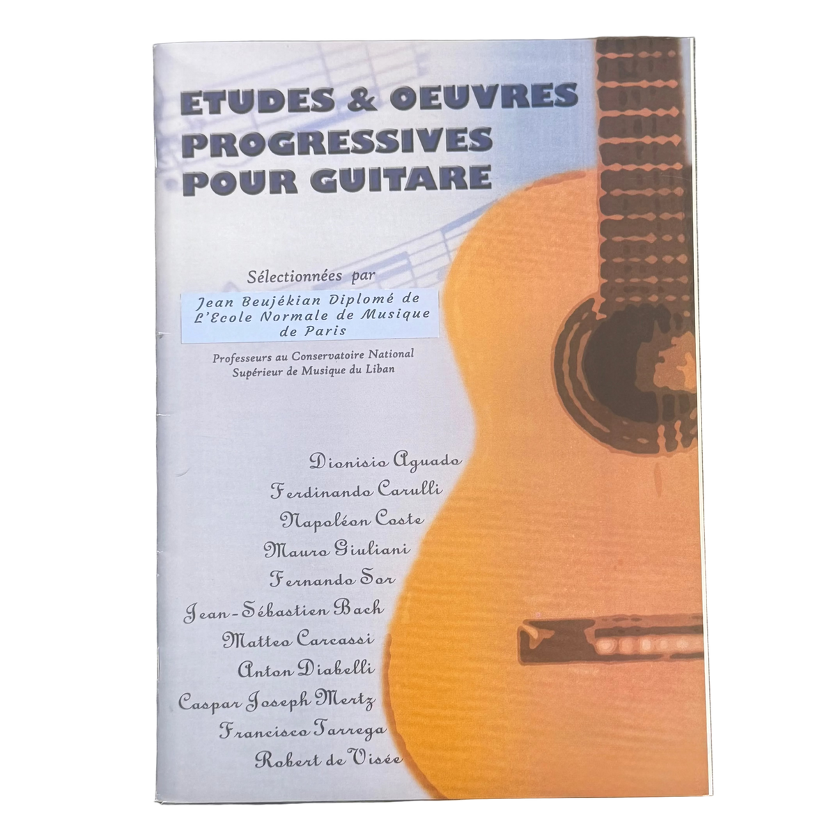 Jean Beujekian Guitar Method – Cours Préparatoire