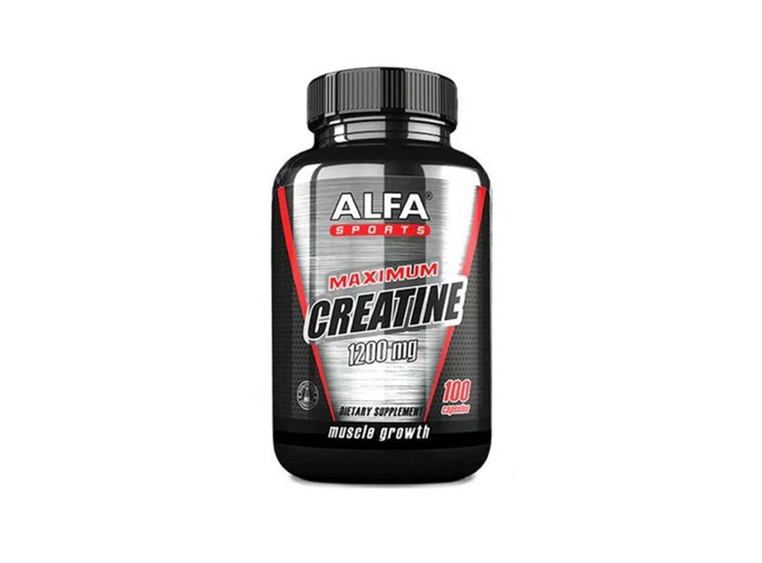 Alfa Vitamins Maximum Creatine 1200Mg 100 capsules