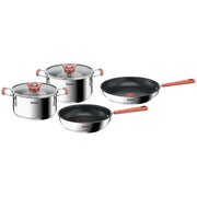 Optispace Cookware Set – Pan 24cm & 28cm, Casserole 18 cm & 20 cm + Lid Cooking set Optispace Cookware Set – Pan 24cm & 28cm, Casserole 18 cm & 20 cm + Lid Optispace Cookware Set – Pan 24cm & 28cm, Casserole 18 cm & 20 cm + Lid Tefal