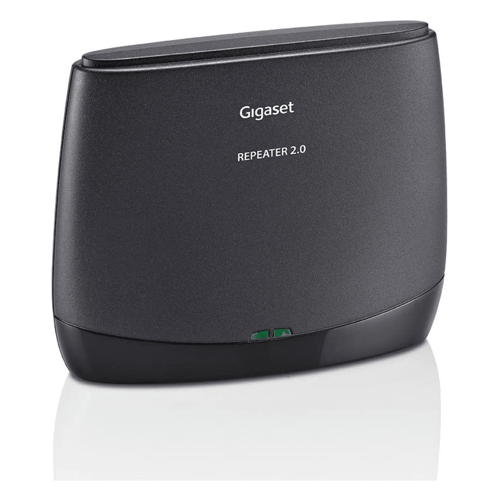 The German Outlet, Gigaset, Repeater 2.0 Black double range for DECT phones