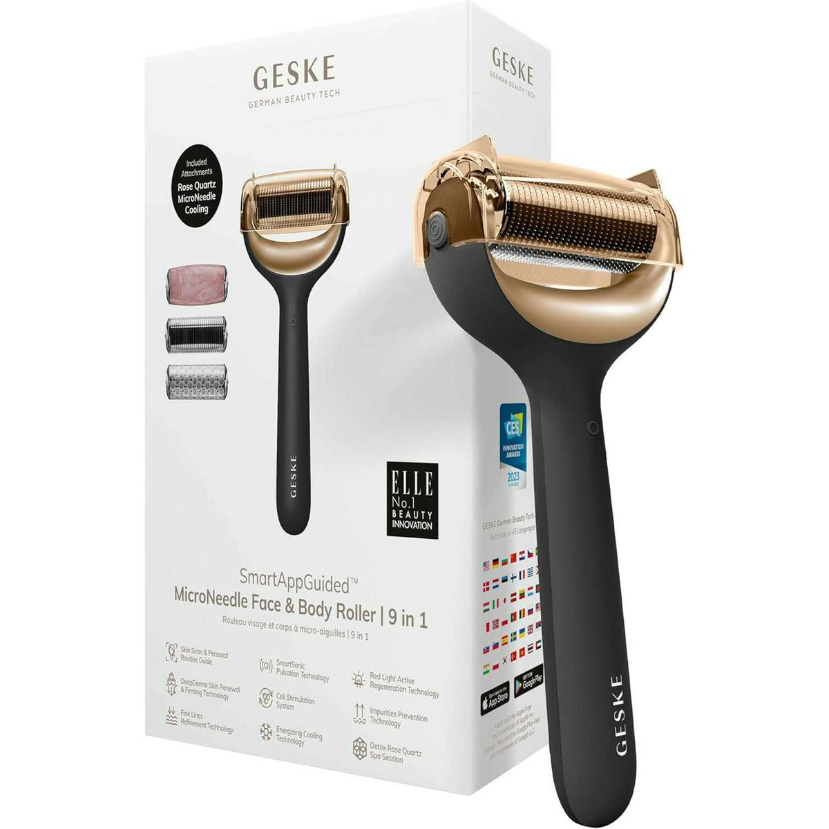 MicroNeedle Face & Body Roller | 9 in 1 Skin Care MicroNeedle Face & Body Roller | 9 in 1 MicroNeedle Face & Body Roller | 9 in 1 Geske