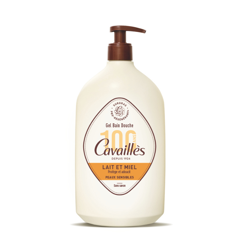 Cavailles Milk & Honey Shower Gel