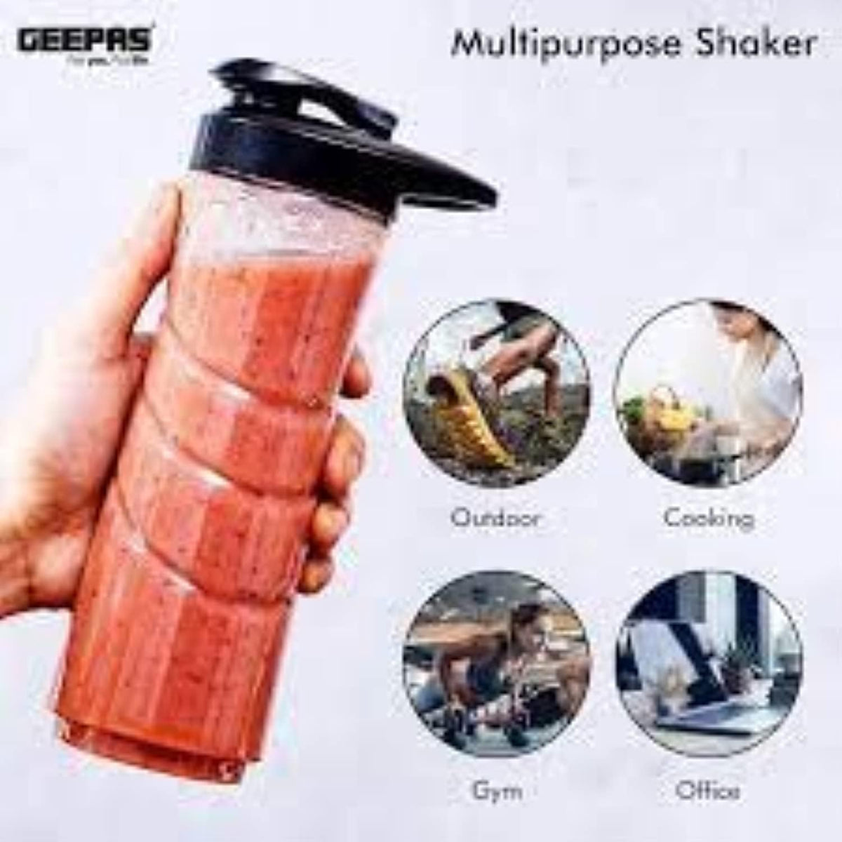 Geepas 3-In-1 Blender