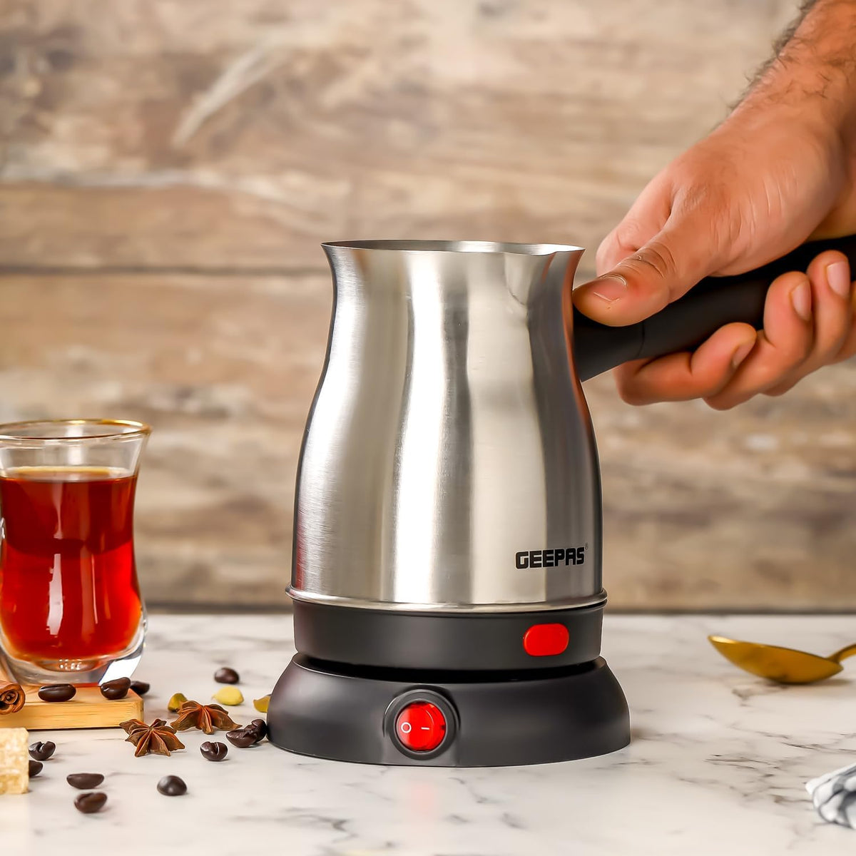 Geepas Electric Turkish Coffee Maker