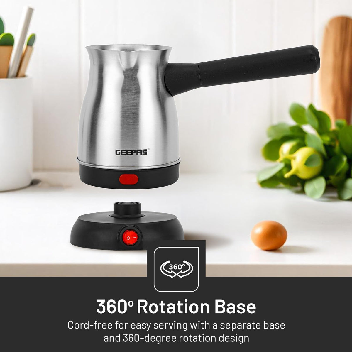 Geepas Electric Turkish Coffee Maker
