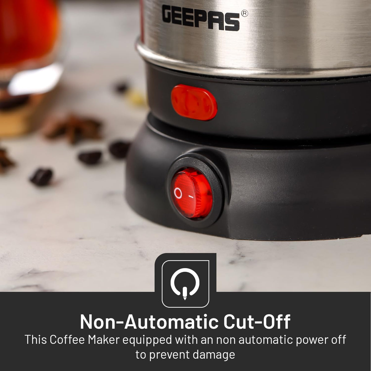 Geepas Electric Turkish Coffee Maker