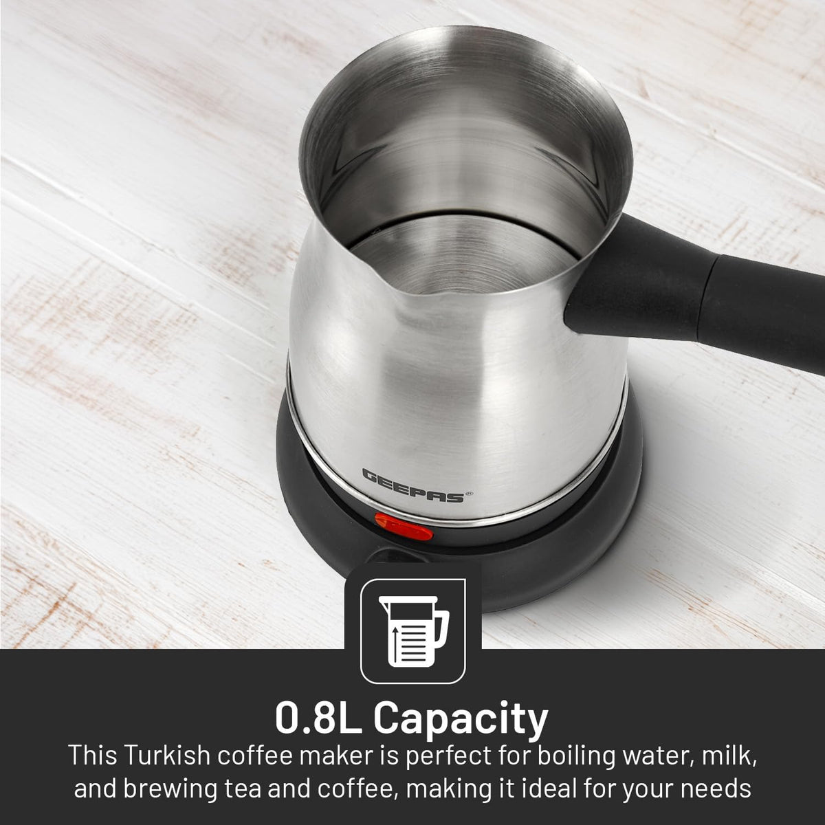 Geepas Electric Turkish Coffee Maker