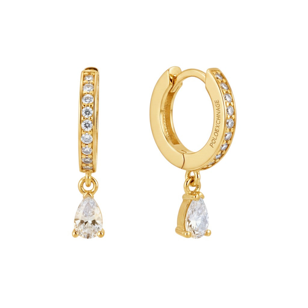 Polo Exchange Earrings - RH WCZ-WHITE