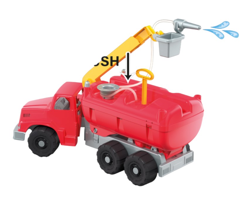 Kids Giant Fire Truck Toy