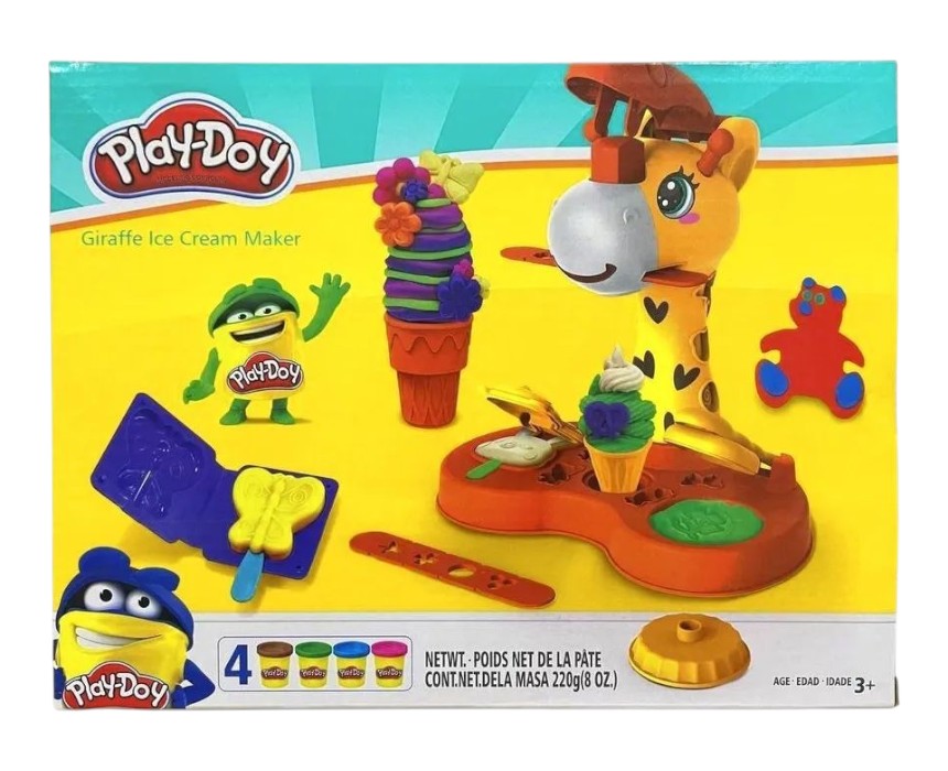 Giraffe Ice Cream Maker Playdough Set