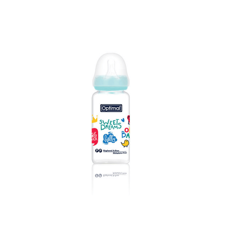 Glass Feeding bottle - 120 ML (OPB-1097)