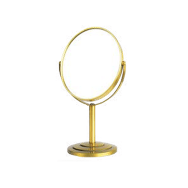 Gold Double Mirror Desk Stand