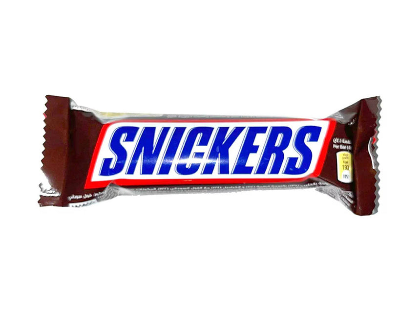 Snickers Peanut Caramel Nougat Milk Chocolate Bar 40 g