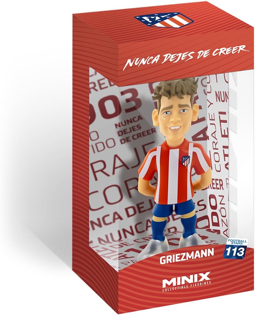 Griezmann Atletico Madrid Action Figures Griezmann Atletico Madrid Griezmann Atletico Madrid Minix