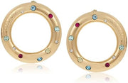 Guess Gold Stainless Steel Stud Earrings Ube70047