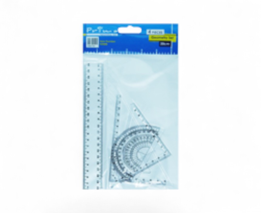 Geometric Ruler Set 20 cm