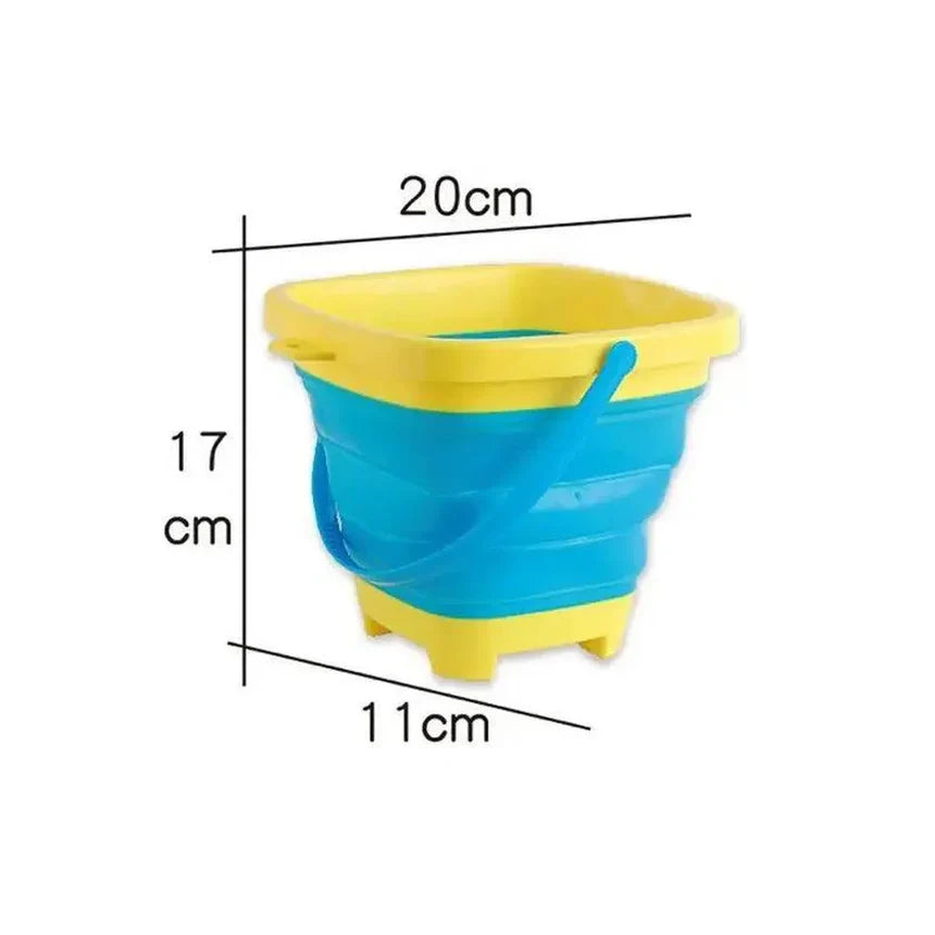 Foldable Sand and Snow Play Bucket Set