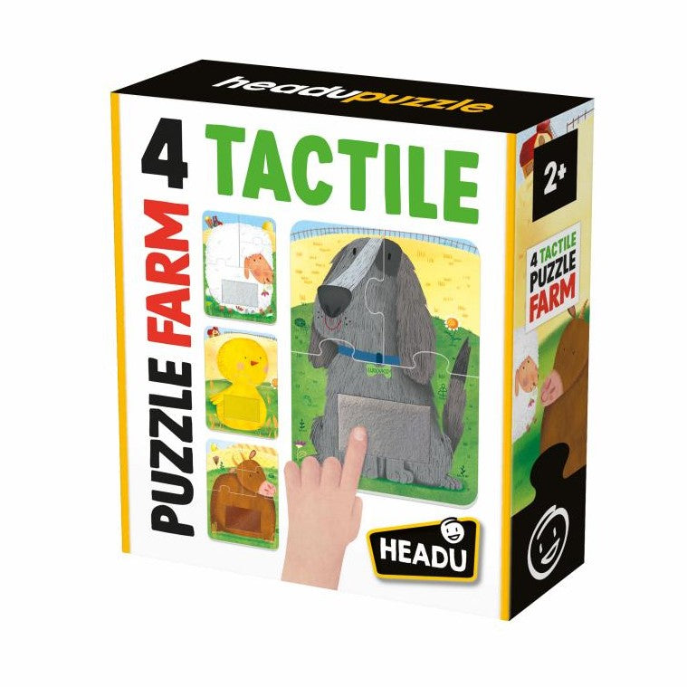 HEADU 4 TACTILE PUZZLE MY FARM by HEADU