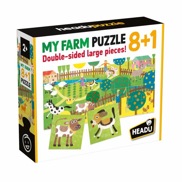 HEADU MY FARM PUZZLE (8+1) by HEADU