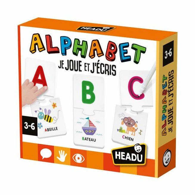 HEADU ALPHABET JE JOUE ET J'ECRIS by HEADU