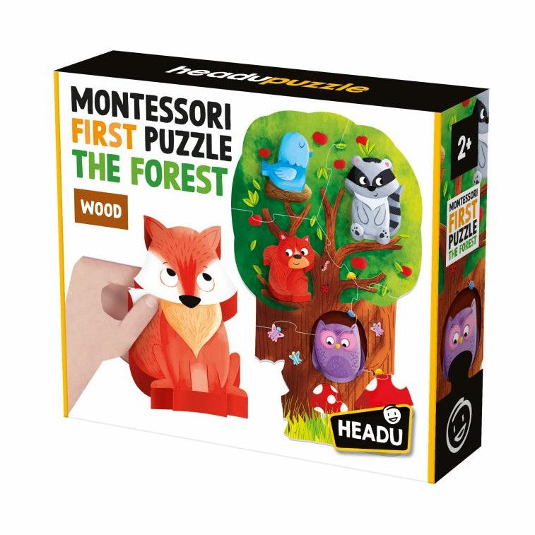 HEADU MONTESSORI FIRST PUZZLE THE FOREST by HEADU