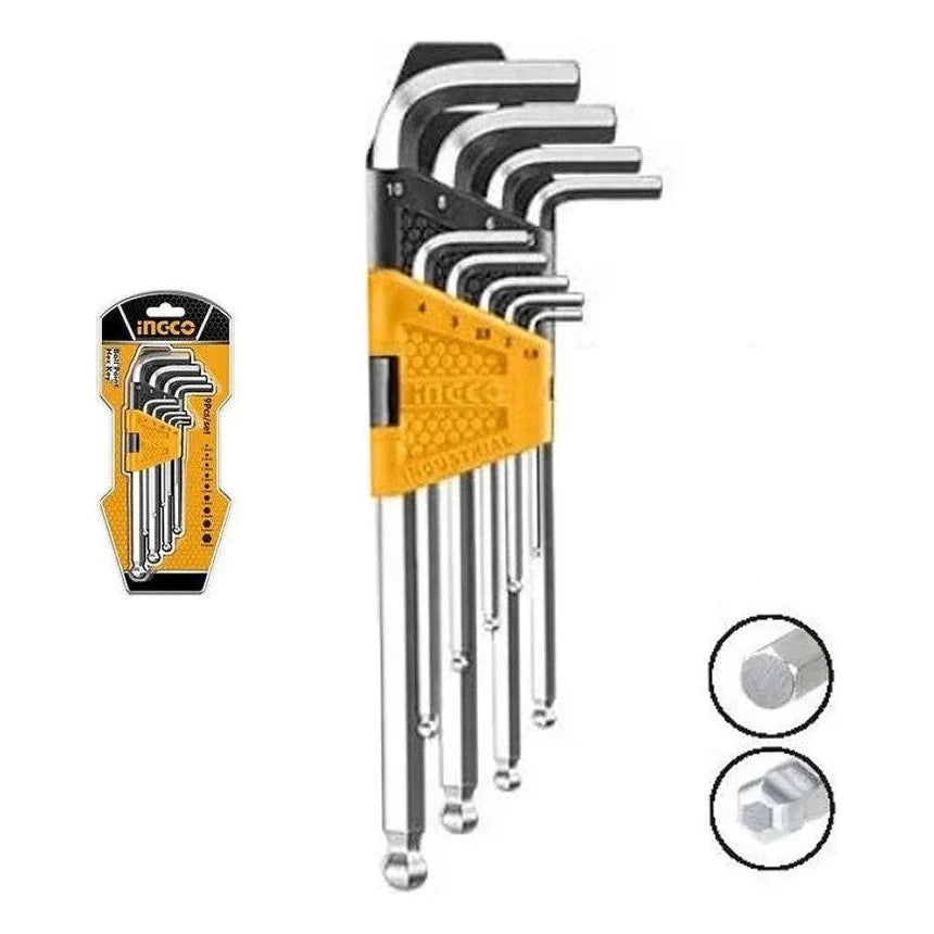 Ingco Ball Point Hex Key Set