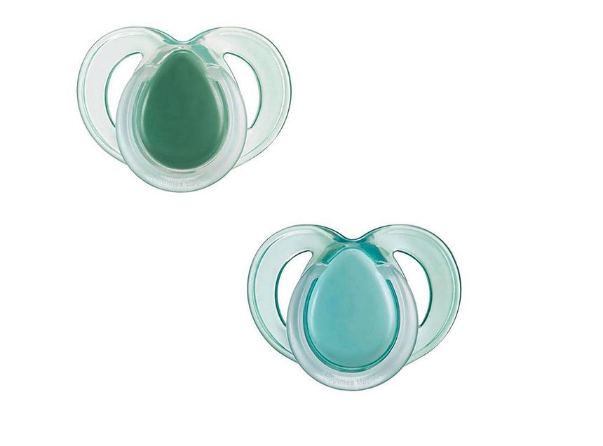 Tommee Tippee Soother Night Time Green 6 to 18M 2 Pieces