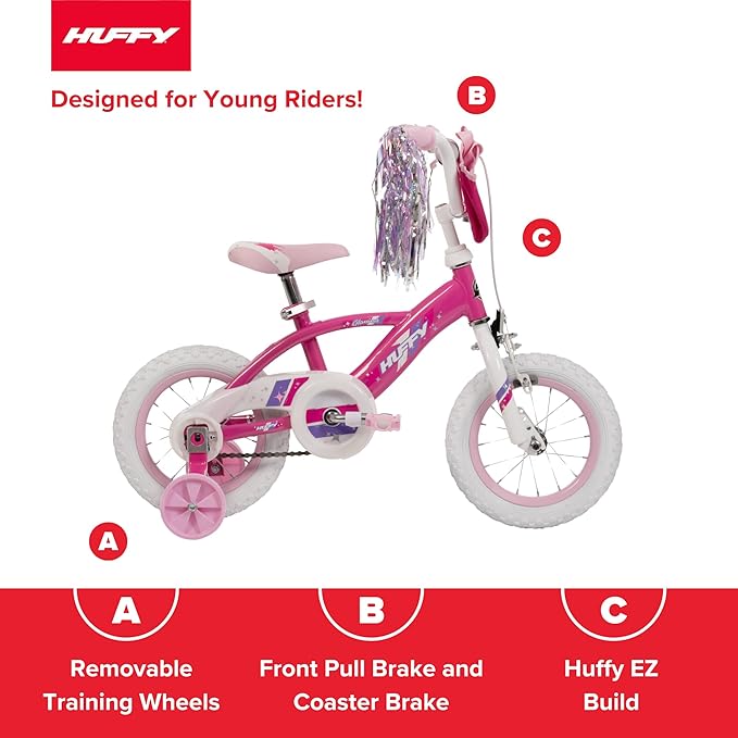 HUFFY 12" GLIMMER BIKE by HUFFY