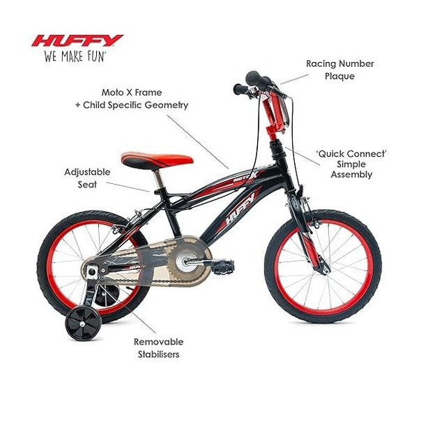 HUFFY 16" MOTO X BIKE by HUFFY