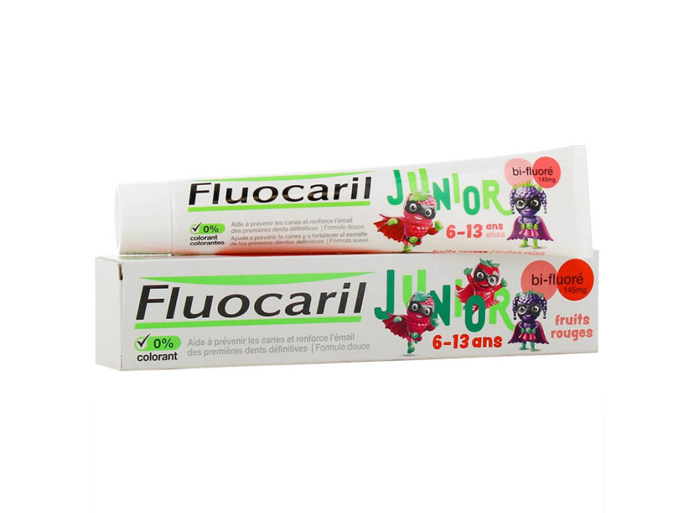 Fluocaril Junior Red Fruits Toothpaste 75 ml