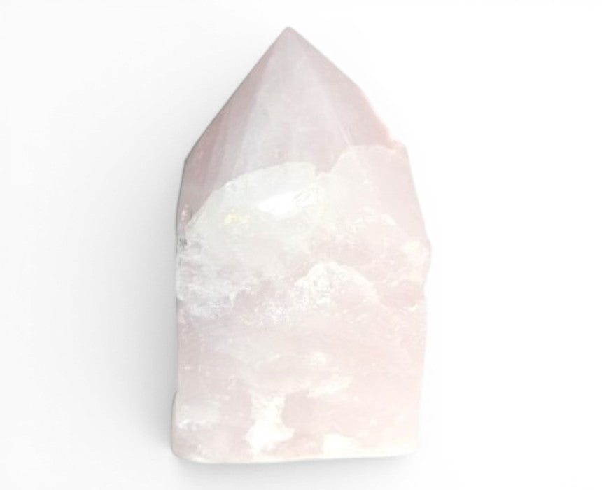 Rose Quartz Crystal Tower