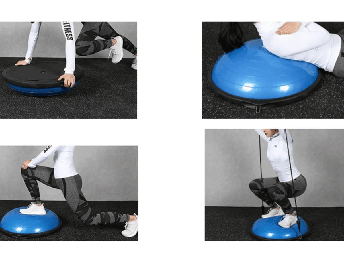 Half balance ball for core and stability training