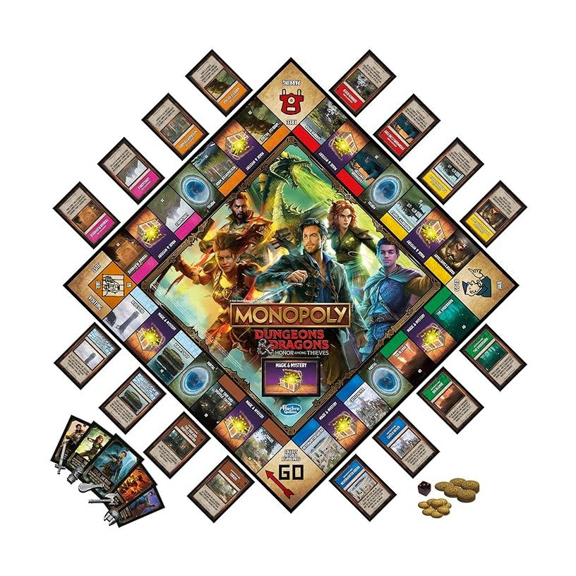 Hasbro Gaming Monopoly Dungeons & Dragons: Honor Among Thieves Game by Hasbro
