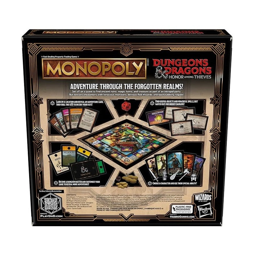 Hasbro Gaming Monopoly Dungeons & Dragons: Honor Among Thieves Game by Hasbro