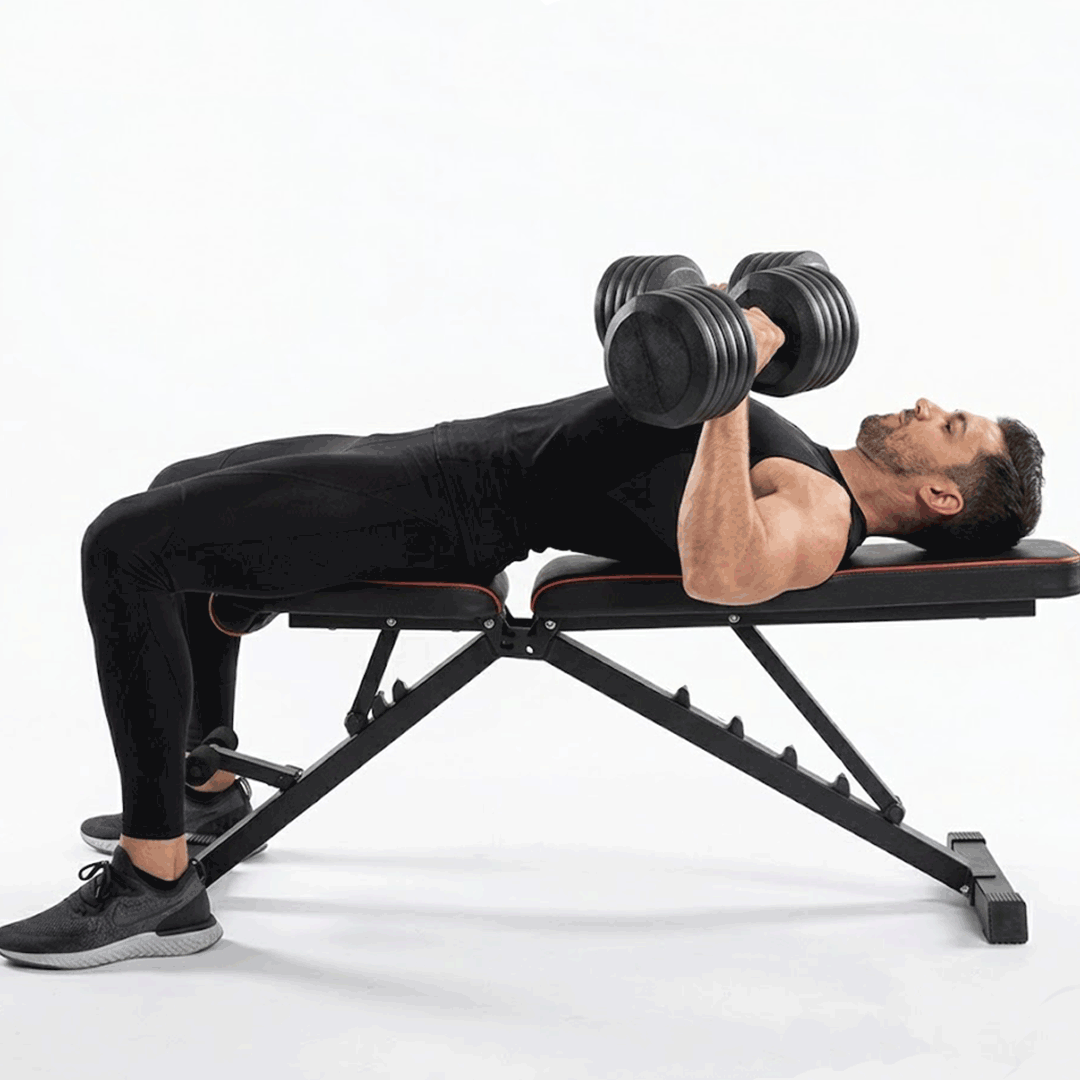 Ultra-Heavy Duty Foldable Adjustable Bench