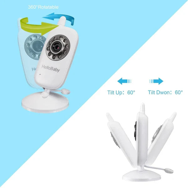 HelloBaby HB32 Video Baby Monitor by HelloBaby