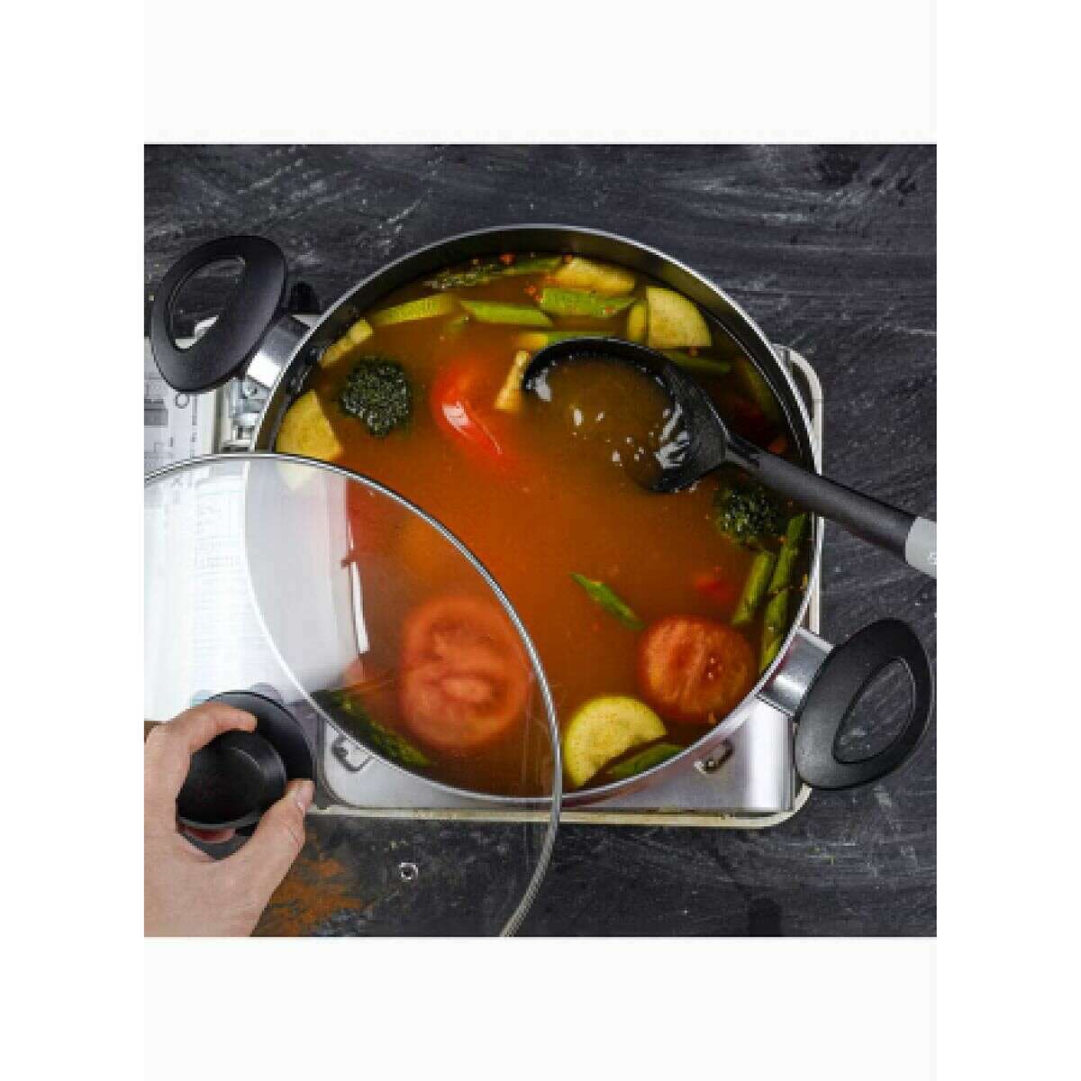 Aluminum Non-Stick Casserole with Glass Lid Casserole Aluminum Non-Stick Casserole with Glass Lid Aluminum Non-Stick Casserole with Glass Lid Betty Crocker
