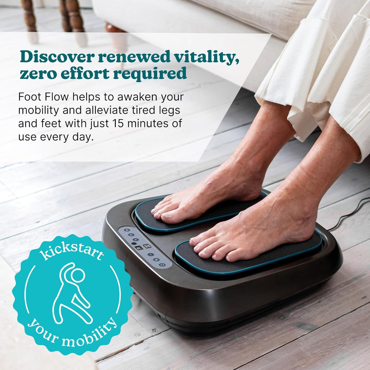 Foot Flow Mobility Booster Massager Massage & Relaxation Foot Flow Mobility Booster Massager Foot Flow Mobility Booster Massager HoMedics