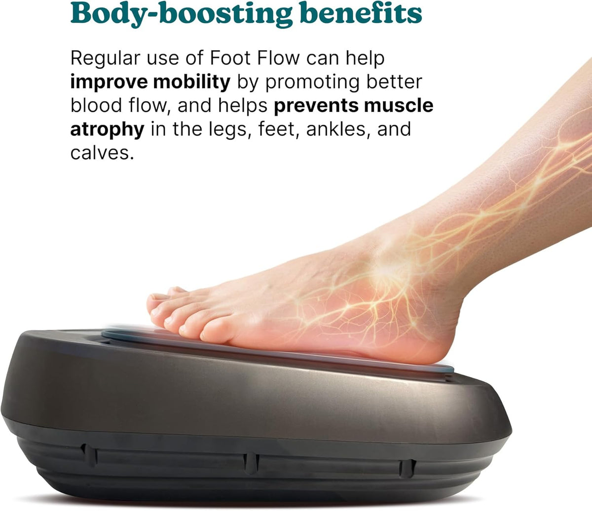 Foot Flow Mobility Booster Massager Massage & Relaxation Foot Flow Mobility Booster Massager Foot Flow Mobility Booster Massager HoMedics