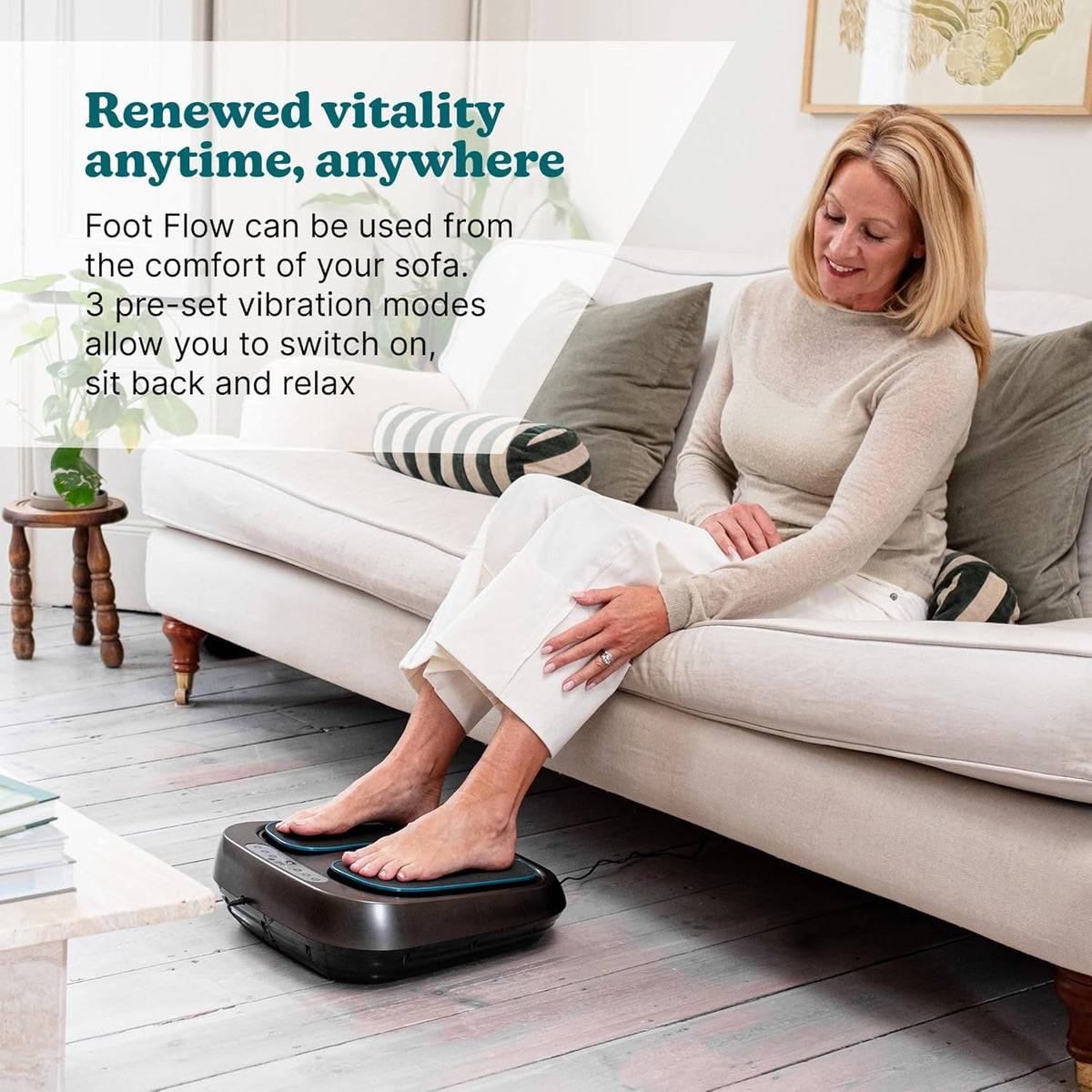 Foot Flow Mobility Booster Massager Massage & Relaxation Foot Flow Mobility Booster Massager Foot Flow Mobility Booster Massager HoMedics