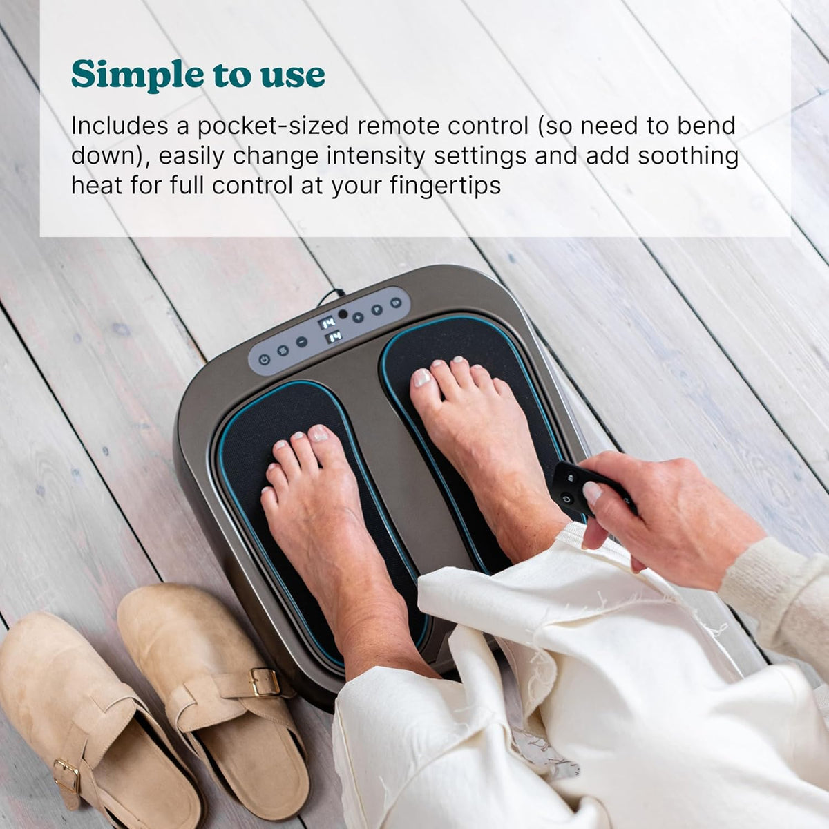 Foot Flow Mobility Booster Massager Massage & Relaxation Foot Flow Mobility Booster Massager Foot Flow Mobility Booster Massager HoMedics