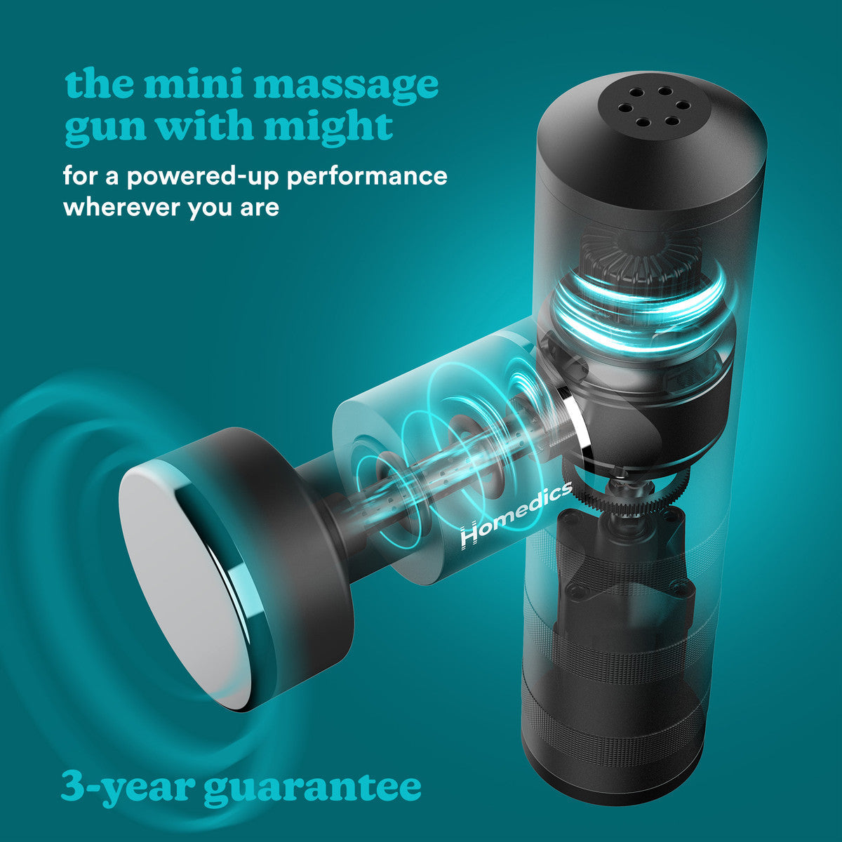 MYTI Mini Massage Gun Massage & Relaxation MYTI Mini Massage Gun MYTI Mini Massage Gun HoMedics