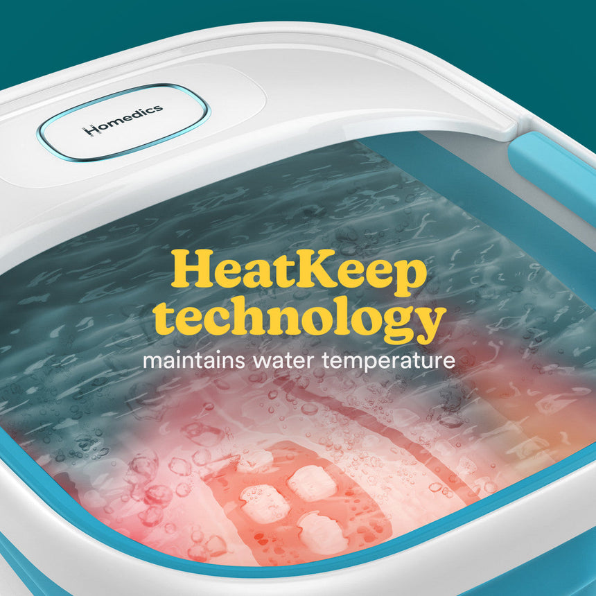 Smart Space Collapsible Foot Spa Foot Care Smart Space Collapsible Foot Spa Smart Space Collapsible Foot Spa HoMedics