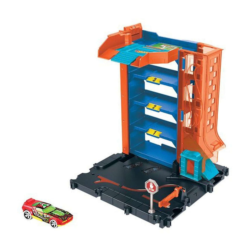 Hot Wheels City Downtown Car Park by Mattel