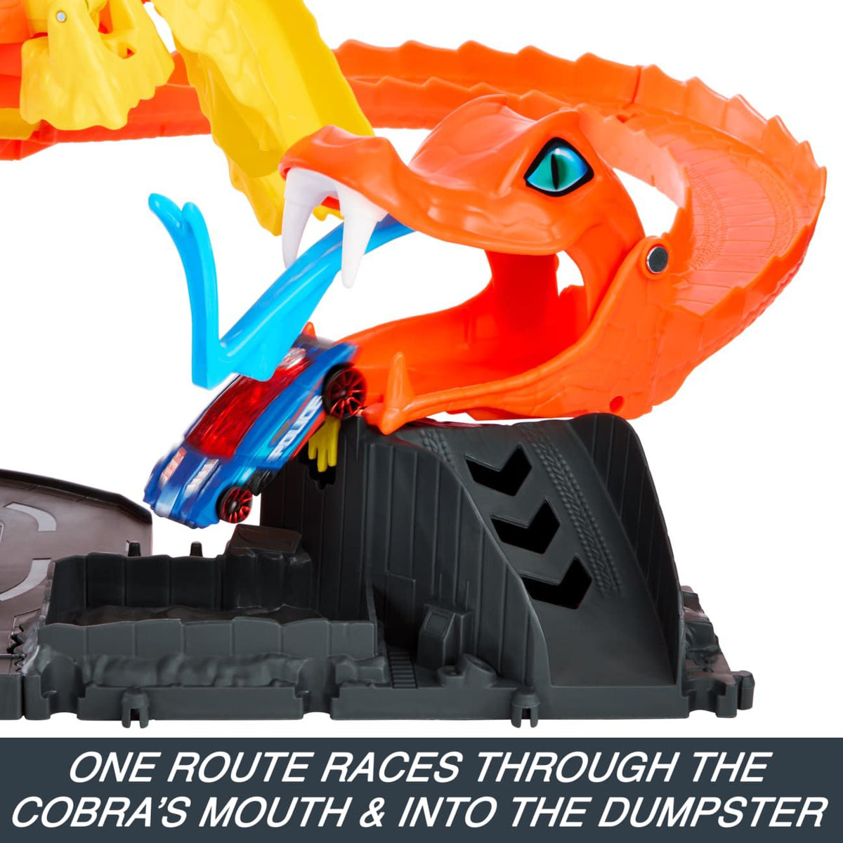 Hot Wheels City Pizza Slam Cobra Attack Playset by Mattel