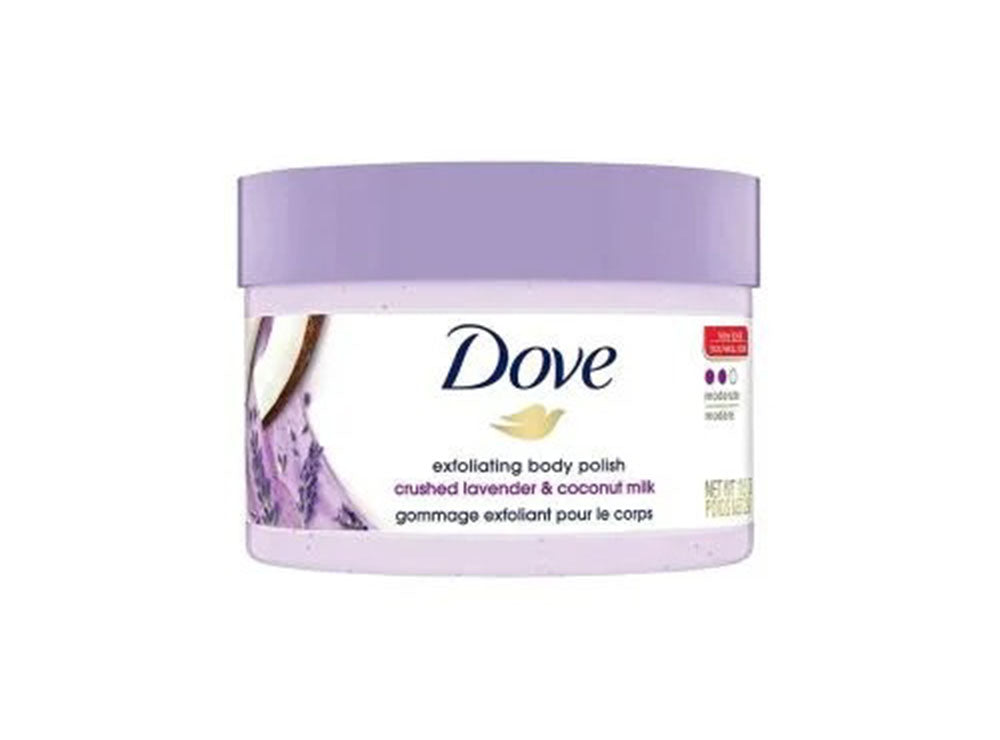 Dove Crushed Lavender Coconut Milk Body Scrub 298 ml